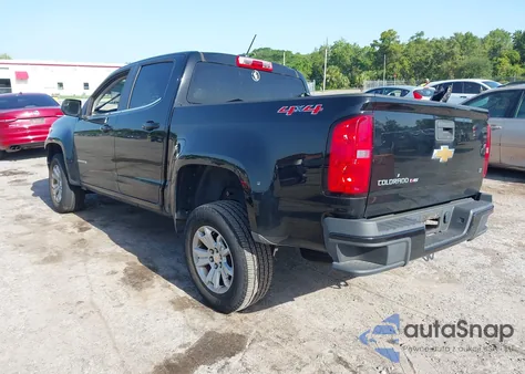 2018 Chevrolet Colorado Lt из США, поврежденный, VIN 1GCGTCEN0J1265248